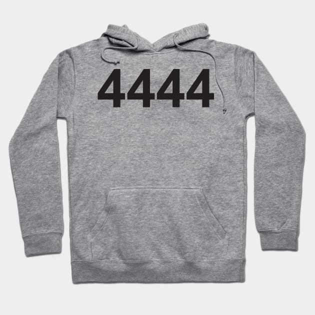 Angel number 4444 Hoodie by lawofattraction1111